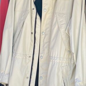 Cabela's Cream Utility Jacket with Textured Fabric